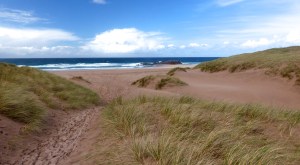 The sand itself was beautiful 