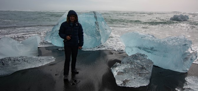 ice beach and me