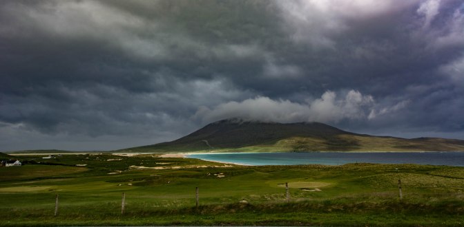 clouds over Scarista