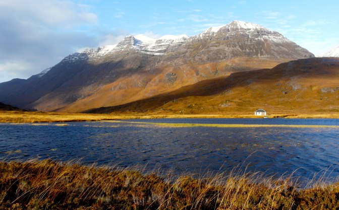 Ling Path beside lochan, Glen Torridon