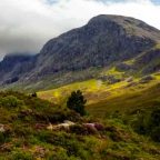 An ALPINE HUT BELOW Ben Nevis